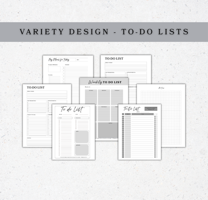 Ultimate Faith-Based Productivity Digital Download Bundle (60+ templates) | Printable PDF Planning Templates