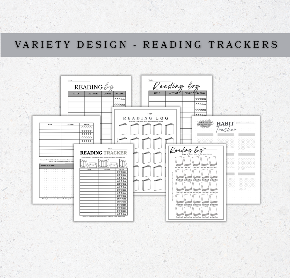 Ultimate Faith-Based Productivity Digital Download Bundle (60+ templates) | Printable PDF Planning Templates